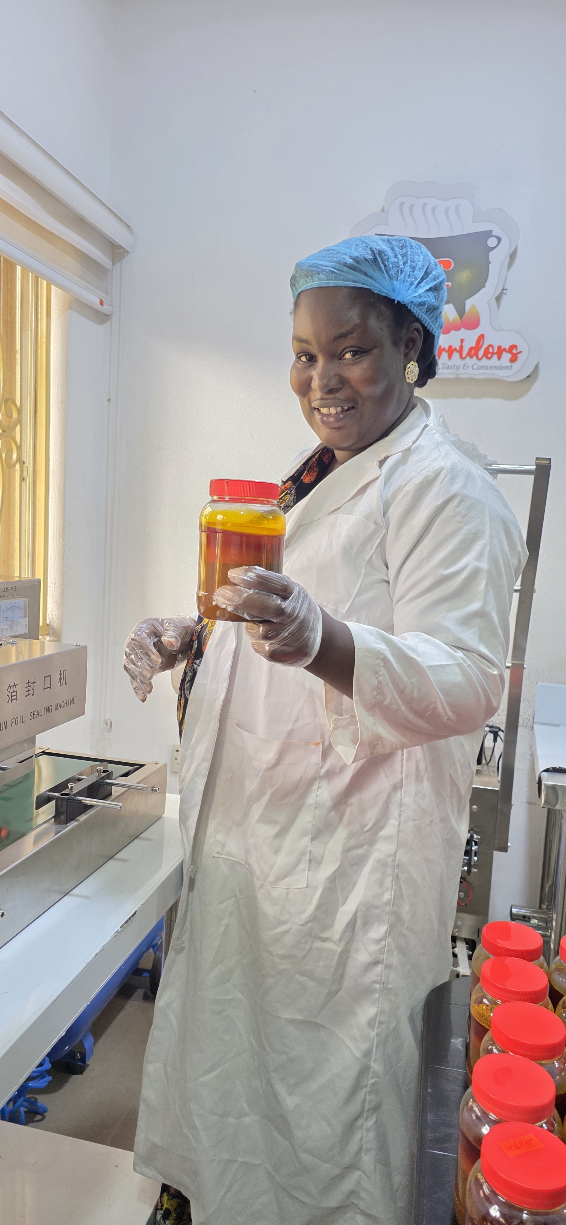 Tasty Corridors food-processing production in Lagos